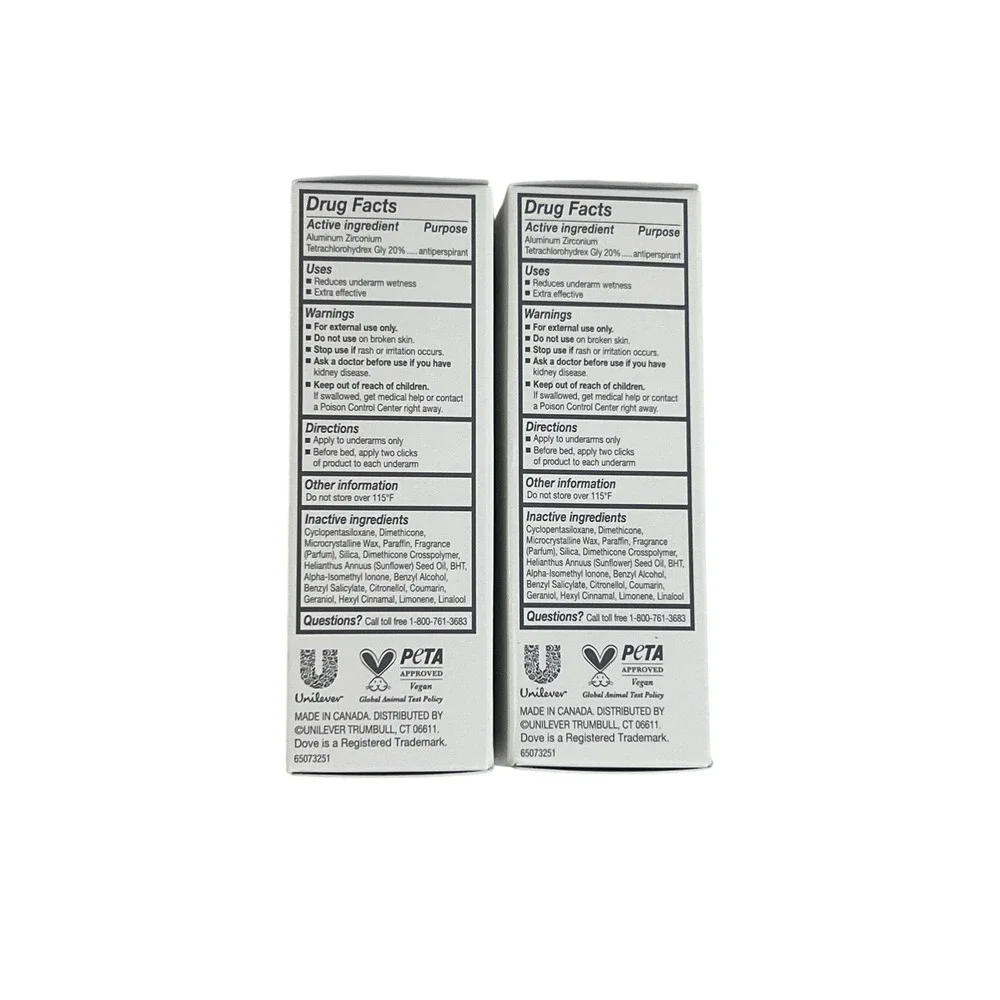 2pk Dove Clinical Care Antiperspirant Deodorant Cool Essentials 1.7oz 96H Solid